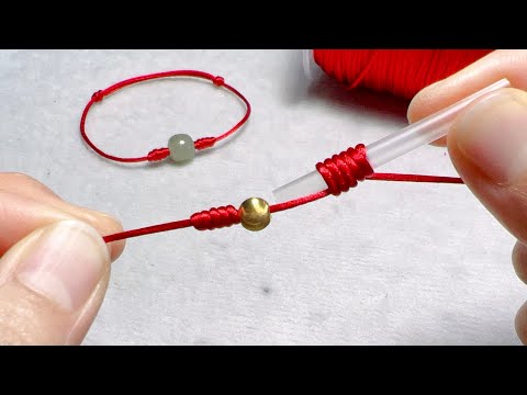 How to Make Bracelet with 1 String in 5 Minutes? DIY Jewelry Tutorials
