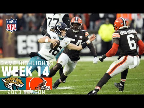 Jacksonville Jaguars vs. Cleveland Browns | 2023 Week 14 Game Highlights