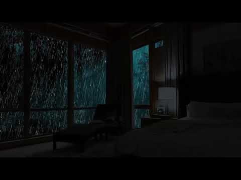 Listen to the Sound of Rain and Thunder Sounds for Sleeping - Relaxing Music, Meditation, Healing