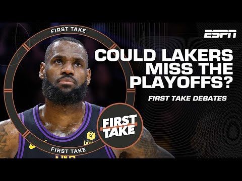 Stephen A. is concerned the Lakers could miss the playoffs 👀 | First Take