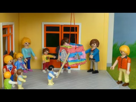 Playmobil Film &quot;Geburtstag! &quot; Familie Jansen / Kinderfilm / Kinderserie