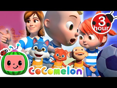 Soccer (Football) Celebration | Cocomelon - Nursery Rhymes | Fun Cartoons For Kids | Moonbug Kids