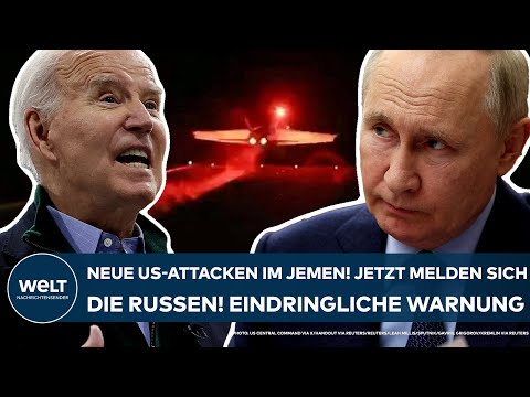 MILIT&Auml;RSCHLAG DER USA: Weitere Attacke gegen Huthi im Jemen - Jetzt warnen die Russen eindringlich