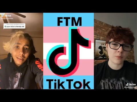 FTM transgender voice training TikToks compilation