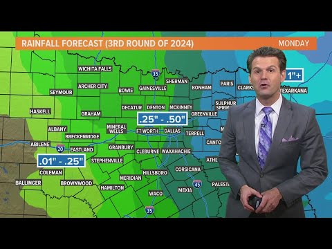 DFW Weather: Dry and cool, but another round of rain returns early next week