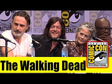 The WALKING DEAD | Comic Con 2017 Full Panel ( Andrew Lincoln, Norman Reedus, Jeffrey Dean Morgan)