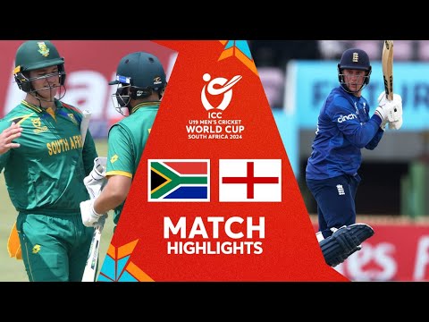 South Africa v England Match Highlights | ICC U19 Men&rsquo;s CWC 2024