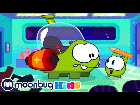 Om Nom Stories | Lunch Space Wars! | Cut The Rope | Funny Cartoons for Kids &amp; Babies