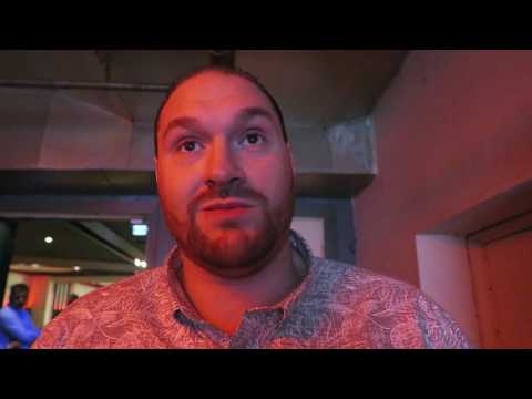 Tyson Fury interview, 17th March 2017