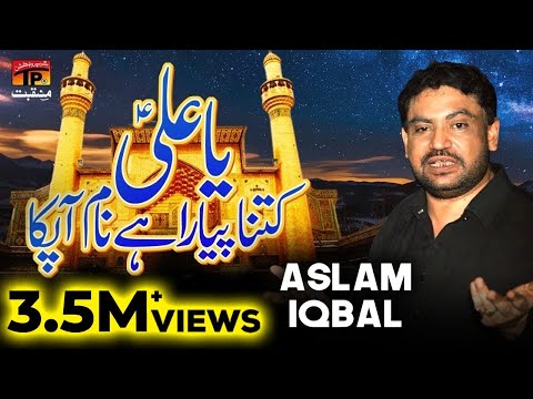 Ya Ali Kitna Pyara Hai Naam Apka | Aslam Iqbal | Tp Manqabat