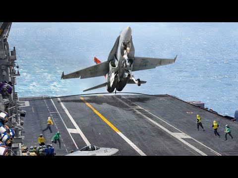 When US Navy Most Feared Jets Miss Landing on US Aircraft Carriers