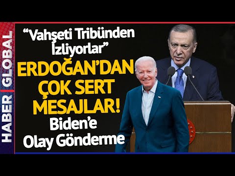 Cumhurbaşkanı Erdoğan'dan Biden ve Avrupa Birliği'ne Olay G&ouml;nderme!