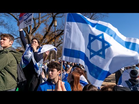 National Mall hosts massive rally to support Israel