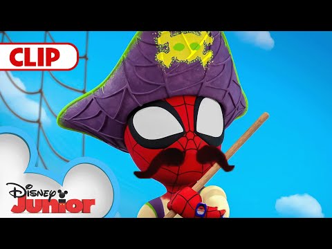 Pirate Spidey! 🏴&zwj;☠️ | Marvel's Spidey and his Amazing Friends | 