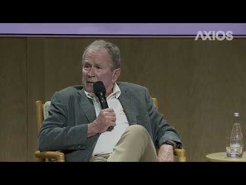 Bush calls Hamas &quot;cold-blooded killers,&quot; says Israel attack was &quot;unprovoked&quot; | Axios Exclusive