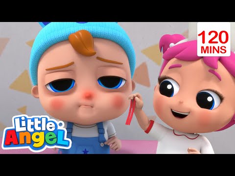 Doctor Knows Best 😷 | LITTLE ANGEL 😇 | Lullabies &amp; Nursery Rhymes for Kids | Sleep Baby Songs