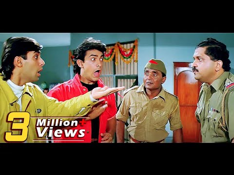 जेल के उद्घाटन वाली ज़बरदस्त डबल धमाल कॉमेडी - Tiku Talsania - Aamr Khan - Salman Bollywood COMEDY