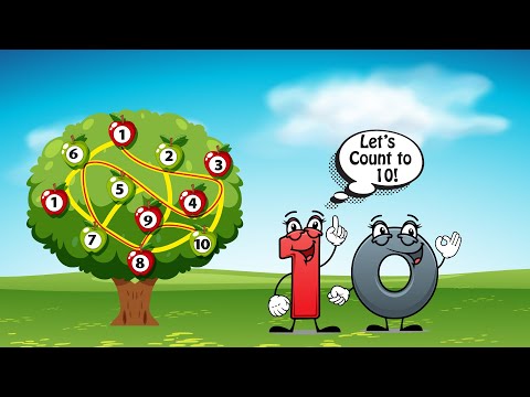 Count to Ten in Style | Animated Numbers Dance Along | 1 to 10 Counting Adventure | Kids Content Tv