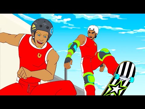 Magnetic North | Anti-Gravity Shoes | Supa Strikas Soccer Cartoon | Football Videos