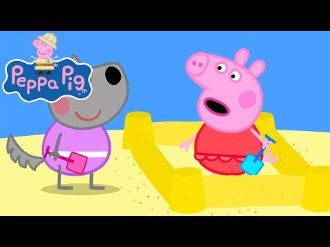 Peppa Pig Make Sandcastles At The Beach 🐷 🏖 Adventures With Peppa Pig