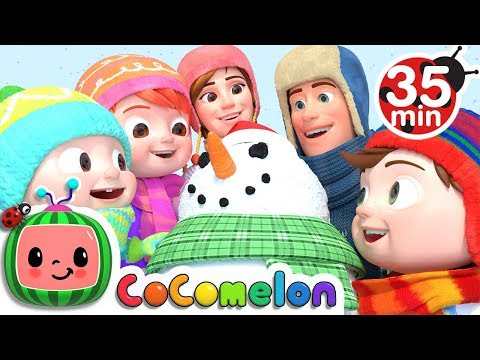 Winter Song (Fun in the Snow) + More Nursery Rhymes &amp; Kids Songs - CoComelon