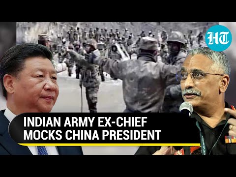 Indian Army Ex-chief Mocks Xi Jinping With '2020 Birthday' Jibe | Galwan | China | Gen MM Naravane