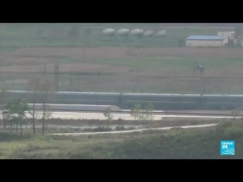 Kim Jong-un a quitt&eacute; Pyongyang en train dimanche pour aller en Russie &bull; FRANCE 24