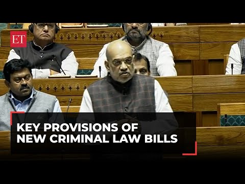 'Threat to economic security of India is terrorism': Key provisions of new criminal law bills