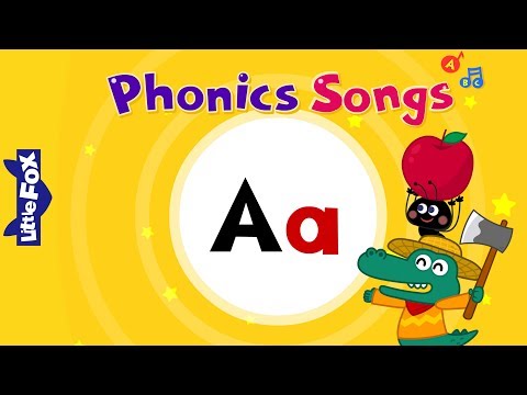 Letter Aa | New Phonics Songs | Little Fox | Animated Songs for Kids