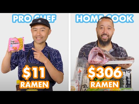 $306 vs $11 Ramen: Pro Chef &amp;amp; Home Cook Swap Ingredients | Epicurious