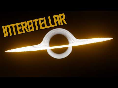 interstellar 1 Hour loop Black Hole Screen