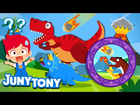 Why Did the Dinosaurs Become Extinct?🦕 | Where Did They All Go? | Curious Songs for Kids | JunyTony