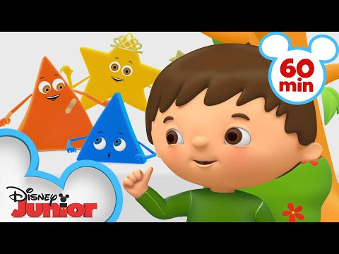 Charlie Meets his Friends the Shapes | Kids Songs and Nursery Rhymes | Compilation | 