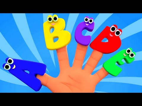 Alphabet Finger Family, Phonics Song and Abc Rhyme for Kids