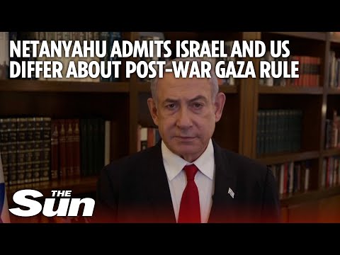 Netanyahu says Israel and US differ about post-war Gaza rule