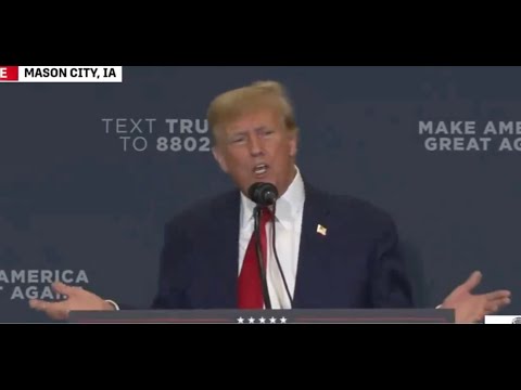 Trump HUMILIATES himself on stage at his OWN rally