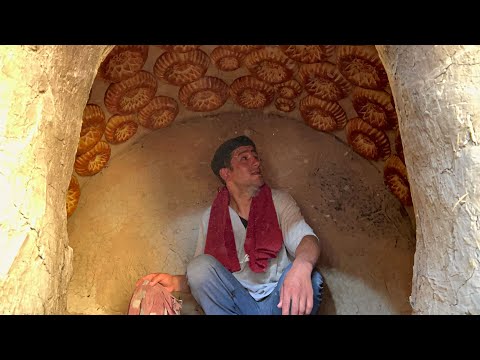 Dangerous Big TANDOOR of 200 degress | Baking the most difficult Bread | Pure Life