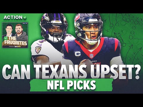 Will CJ Stroud &amp; Houston Texans SHOCK Lamar &amp; Baltimore Ravens? NFL Playoff Picks | The Favorites