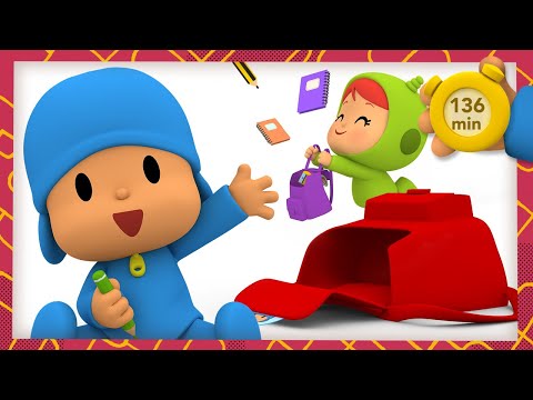 🎒POCOYO E NINA - A mochipanda m&aacute;gica [136 minutos] | DESENHOS ANIMADOS para crian&ccedil;as