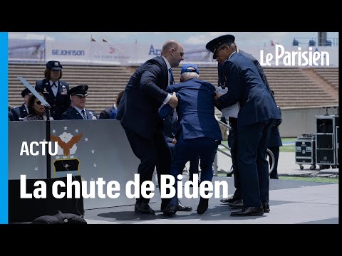 &Eacute;tats-Unis&nbsp;: Joe Biden chute violemment lors d&rsquo;une c&eacute;r&eacute;monie