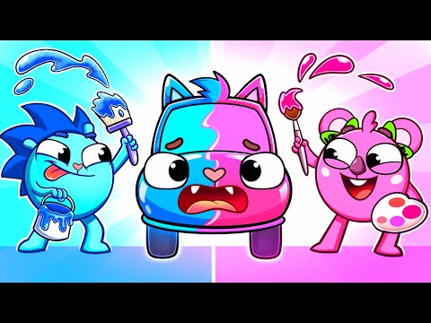 Where Is My Favorite Color Song | Funny Kids Songs 😻🐨🐰🦁 And Nursery Rhymes by Baby Zoo