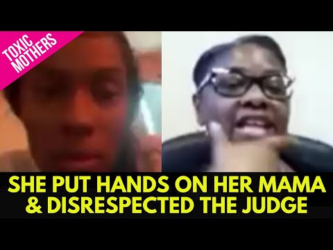 21 YO Single Mother Disrespects the Judge &quot;Put Her in Jail for 20 Days!&quot;