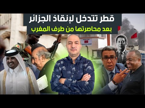 قطر تتدخل لإنقاذ الجزائر بعد محاصرتها من طرف المغرب، و  توضيح هام بخصوص ملف حمزة مون بيبي