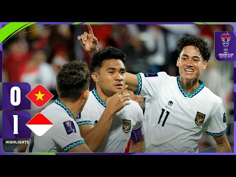 LIVE | AFC ASIAN CUP QATAR 2023&trade; | Vietnam vs Indonesia