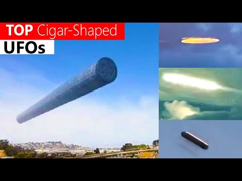 UFO Revolution: ALIENS CAUGHT ON CAMERA| cigar-shaped UFO sightings