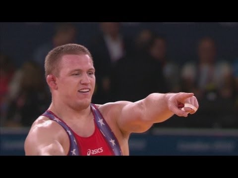 Jacob Varner Wins Freestyle 96 kg Olympic Wrestling Gold - London 2012 Olympics