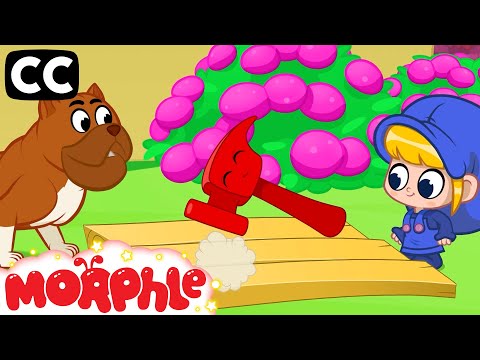 Morphle's Hammer Time | Mila &amp; Morphle Literacy | Cartoons with Subtitles