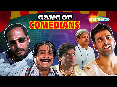 Gang of Comedians | Best Comedy Scenes | Rajpal Yadav -Johnny Lever - Paresh Rawal - Akshay Kumar