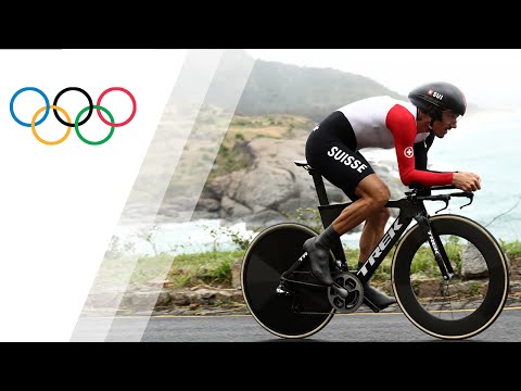 Cancellara of Switzerland wins gold in Men's Cycling Road Time Trial