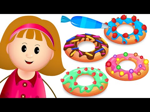 Learn How To Make A Doughnut With Elly and more Fun Learning Videos by KidsCamp